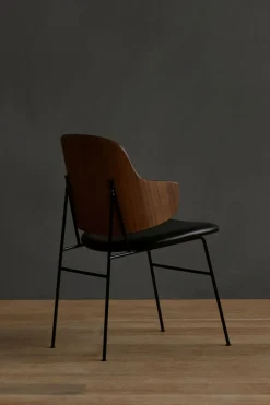 Spisestol - The Penguin Dakar 842, Black Steel, Walnut