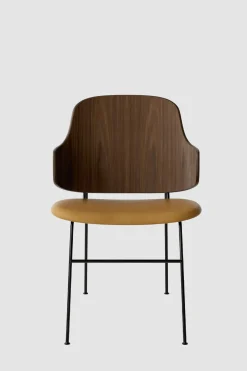 Spisestol - The Penguin Dakar 250, Black Steel, Walnut