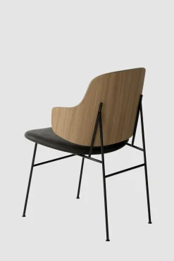 Spisestol - The Penguin Dakar 842, Black Steel, Natural Oak