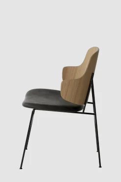 Spisestol - The Penguin Dakar 842, Black Steel, Natural Oak