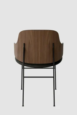 Spisestol - The Penguin Dakar 842, Black Steel, Walnut