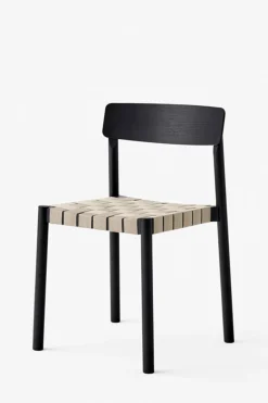 Spisestol - TK1 Betty Sort/Natur