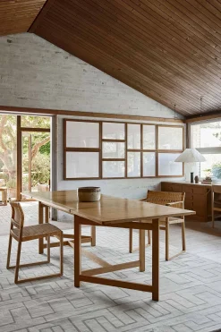 Spisestuestol - BM 61 3261 Oljet Eik / Flettet Rattan