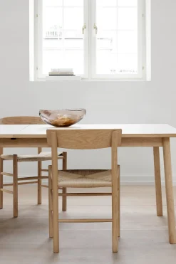 Spisestuestol - J39 Folkestolen Såpet Eik / Naturfarget Papirgarn