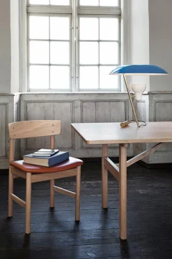 Spisestuestol - Mogensen Model 3236 Oljet Eik / 95 Cognac Lær