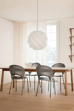 Spisestuestol - Trinidad 3398 B48,5xD57xH45,5/85cm Grå Eik/Flint