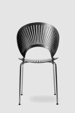 Spisestuestol - Trinidad 3398 Sort Ask/ Krom