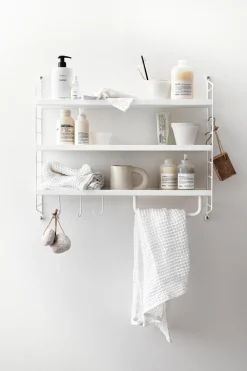 Stang - For Metallhylle 30cm Hvit