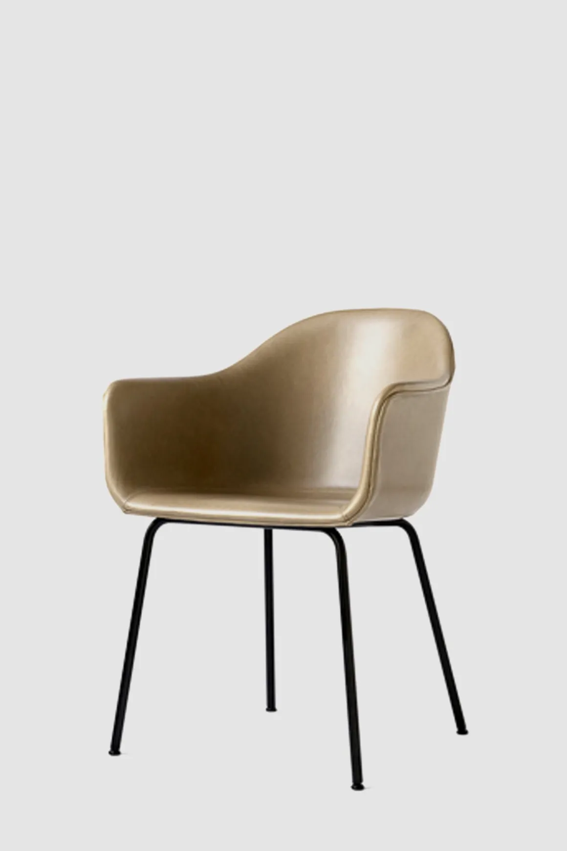 Stol - Harbour Leather PC1 / Steel Base