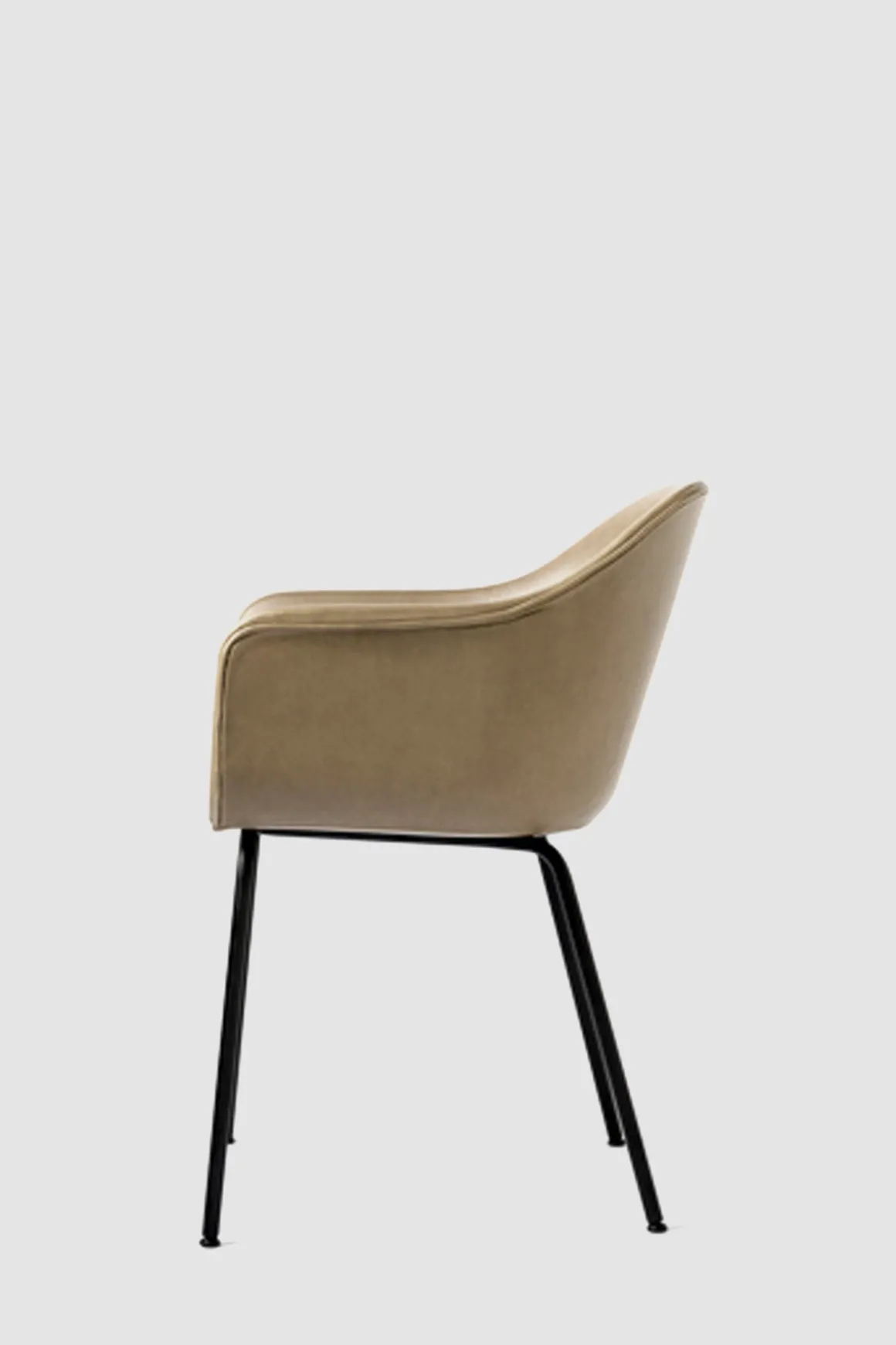 Stol - Harbour Leather PC1 / Steel Base