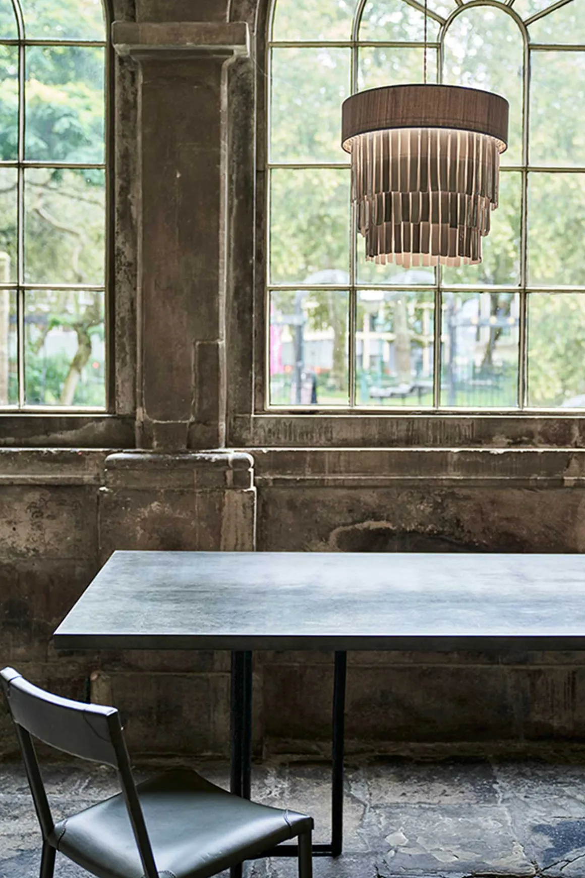 Taklampe - Aquarelles Chandelier Round