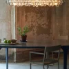 Taklampe - Arctic Pear Chandelier Oval 140x45cm
