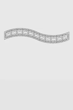 Taklampe - Arctic Pear Chandelier Single Wave 160cm