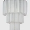 Taklampe - Fontaine Chandelier 3-layer Sort/Hvit
