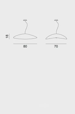 Taklampe - Silver 95