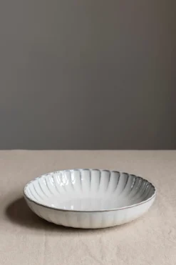 Tallerken - Inku High Hvit