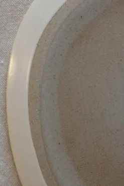 Tallerken - Out of Lines L Off-White