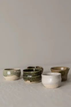 Telysholder - Japansk Keramikk Flower Green