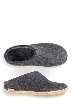 Tøfler - Koksgrå