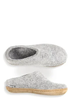 Tøfler - Lysegrå