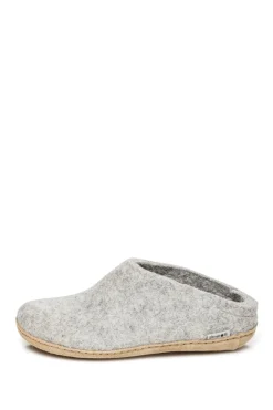Tøfler - Lysegrå