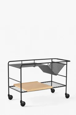 Trillebord - Alima Trolley NDS1 Matt Sort/Lakkert Eik