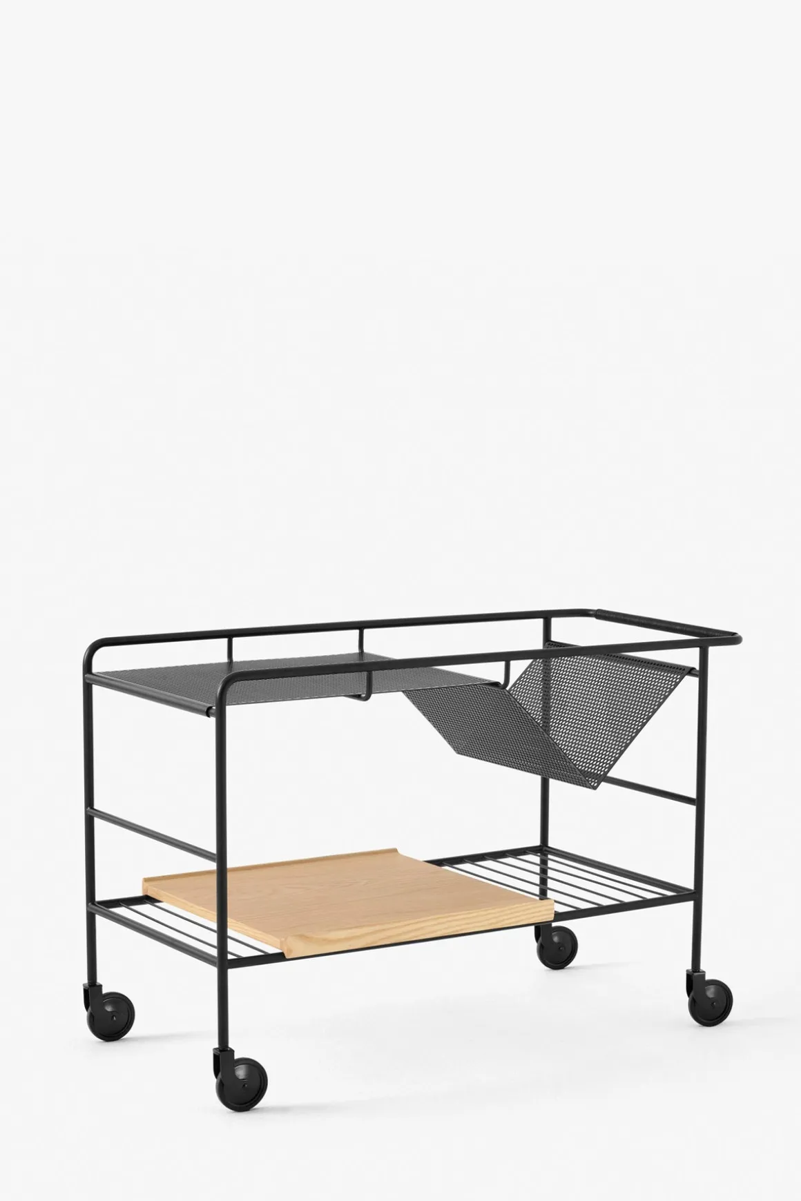 Trillebord - Alima Trolley NDS1 Matt Sort/Lakkert Eik