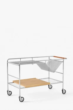 Trillebord - Alima Trolley NDS1 Krom/Lakkert Eik