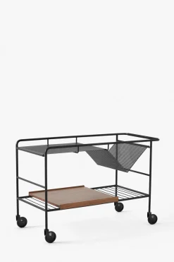 Trillebord - Alima Trolley NDS1 Matt Sort/Lakkert Valnøtt