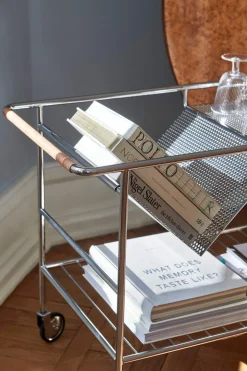 Trillebord - Alima Trolley NDS1 Krom/Lakkert Eik