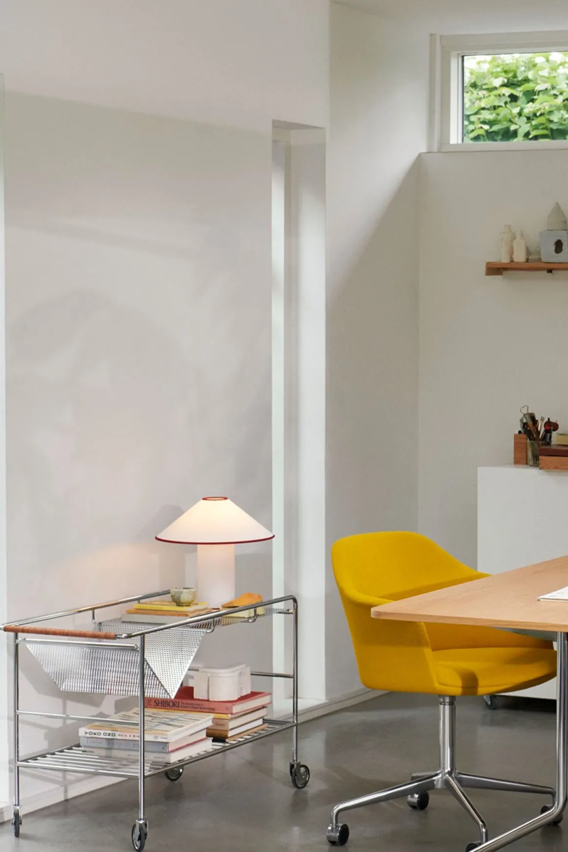 Trillebord - Alima Trolley NDS1 Krom/Lakkert Eik