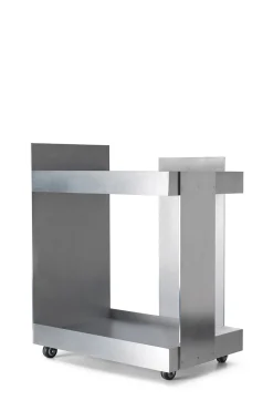 Trillebord - Lager Trolley Aluminium