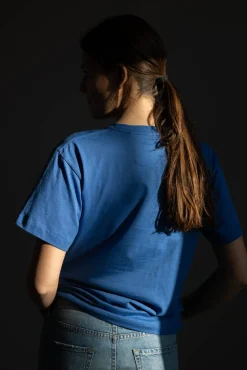 T-Skjorte - Classic Circular Tee Brilliant Blue