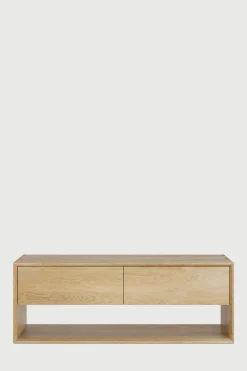 TV-benk - Oak Nordic 120x46xh45cm