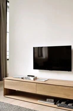 TV-benk - Oak Nordic 180x46xh45cm