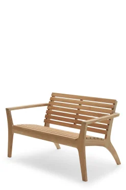 Utebenk - Regatta Lounge 133x72x74cm Sete h40cm Teak