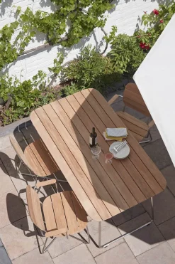 Utebord - Lilium L160xB90xH72,5cm Teak