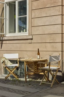 Utebord - Selandia dia94xh73cm Teak