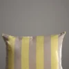Utepute - Barriere 50x60cm Lemon/Sand Stripe