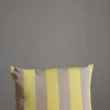 Utepute - Barriere 40x50cm Lemon/Sand Stripe