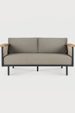 Utesofa - Corbey 2-seter Sort/Silt