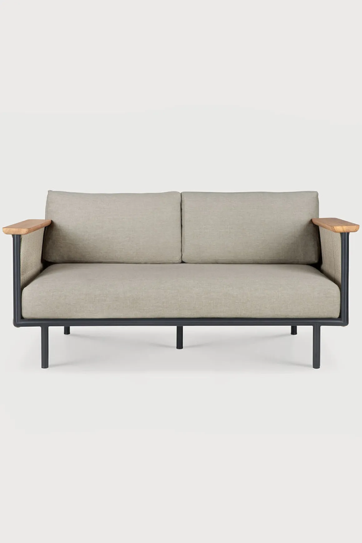 Utesofa - Corbey 2-seter Sort/Oyster