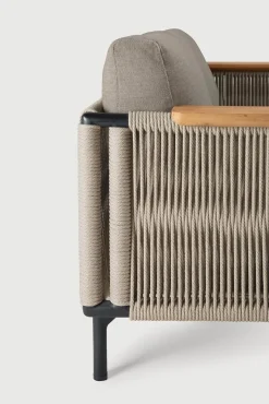 Utesofa - Corbey 2-seter Sort/Silt