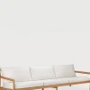 Utesofa - Jack outdoor 3-seter Off-White Teak