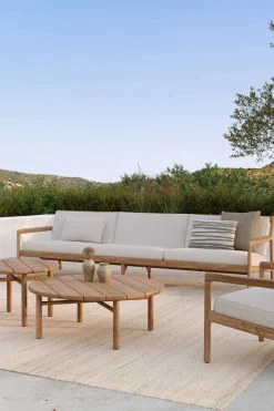 Utesofa - Teak Jack Outdoor 2-seter Off-White