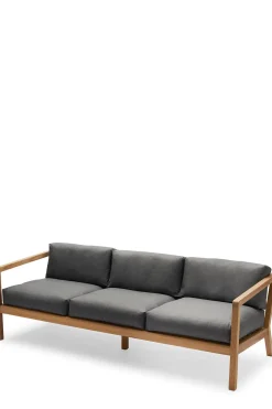 Utesofa - Virkelyst 3-Seter Teak/Charcoal