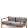 Utesofa - Virkelyst 2-Seter Teak/Ash