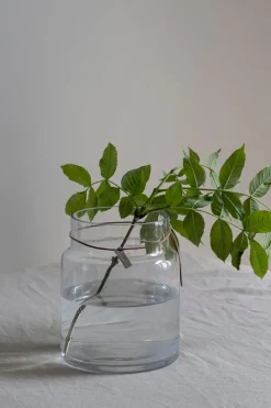 Vase - Glass H18cm Klar