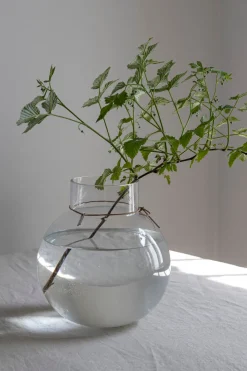 Vase - Glass H21cm Klar