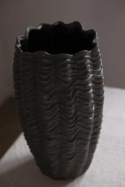 Vase - Keramikk H43cm Grønn